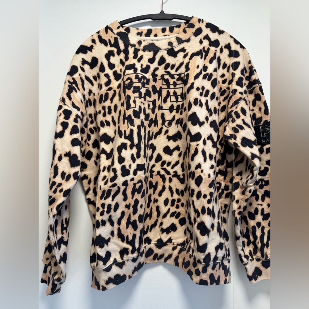 P.E NATION- LEOPARD SWEATSHIRT- UNWORN- SIZE L
